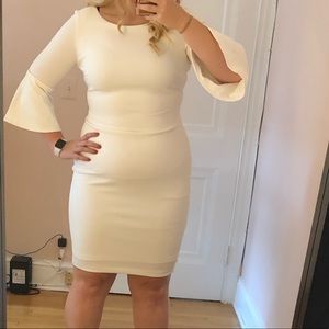 Professional White Calvin Klein work dress